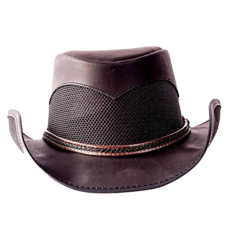 Durango | Mens Leather Cowboy Hat
