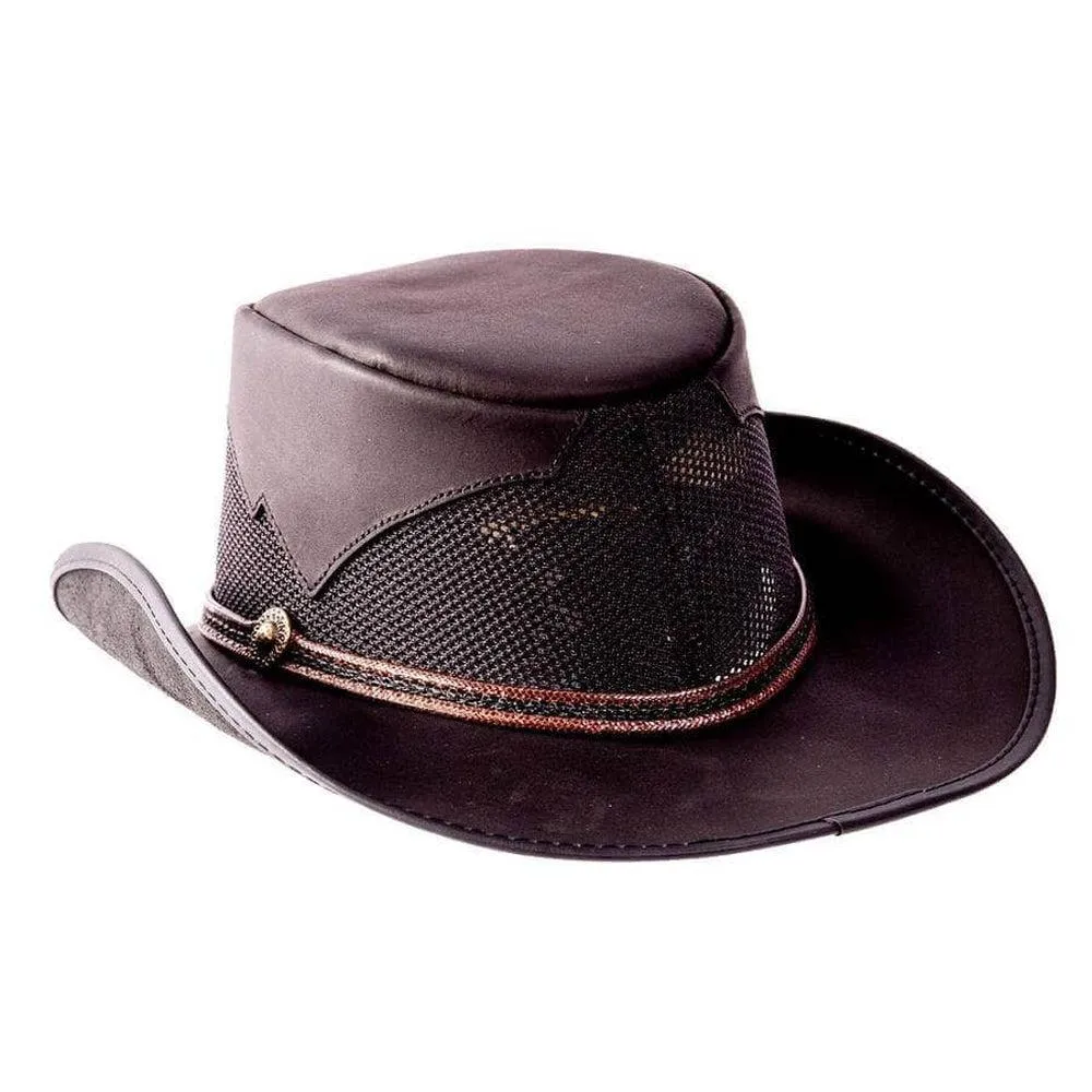 Durango | Mens Leather Cowboy Hat
