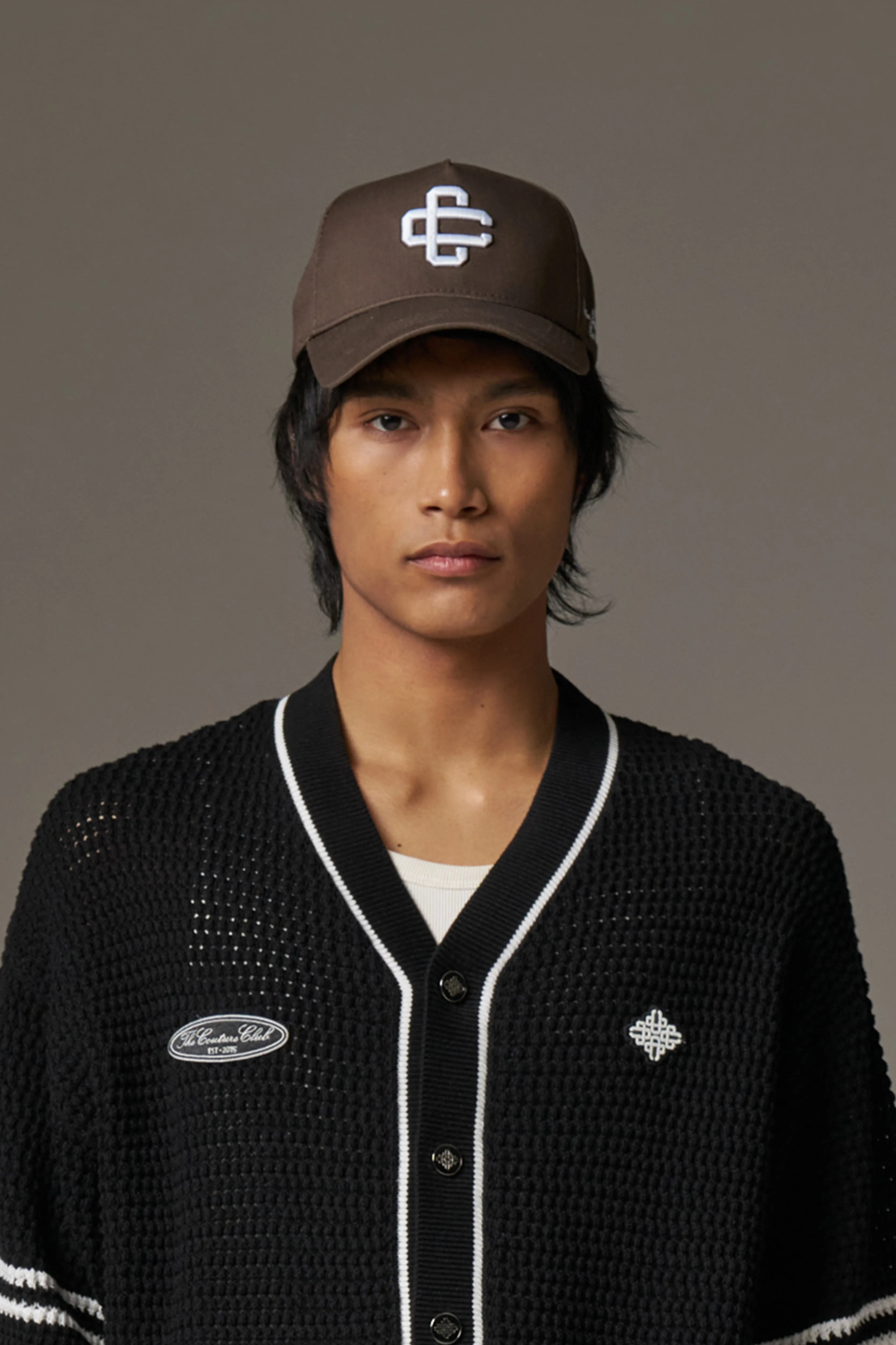 EMBLEM CAP - BROWN