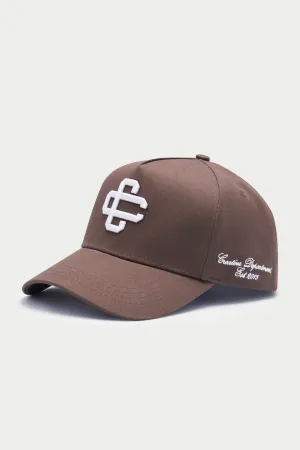 EMBLEM CAP - BROWN