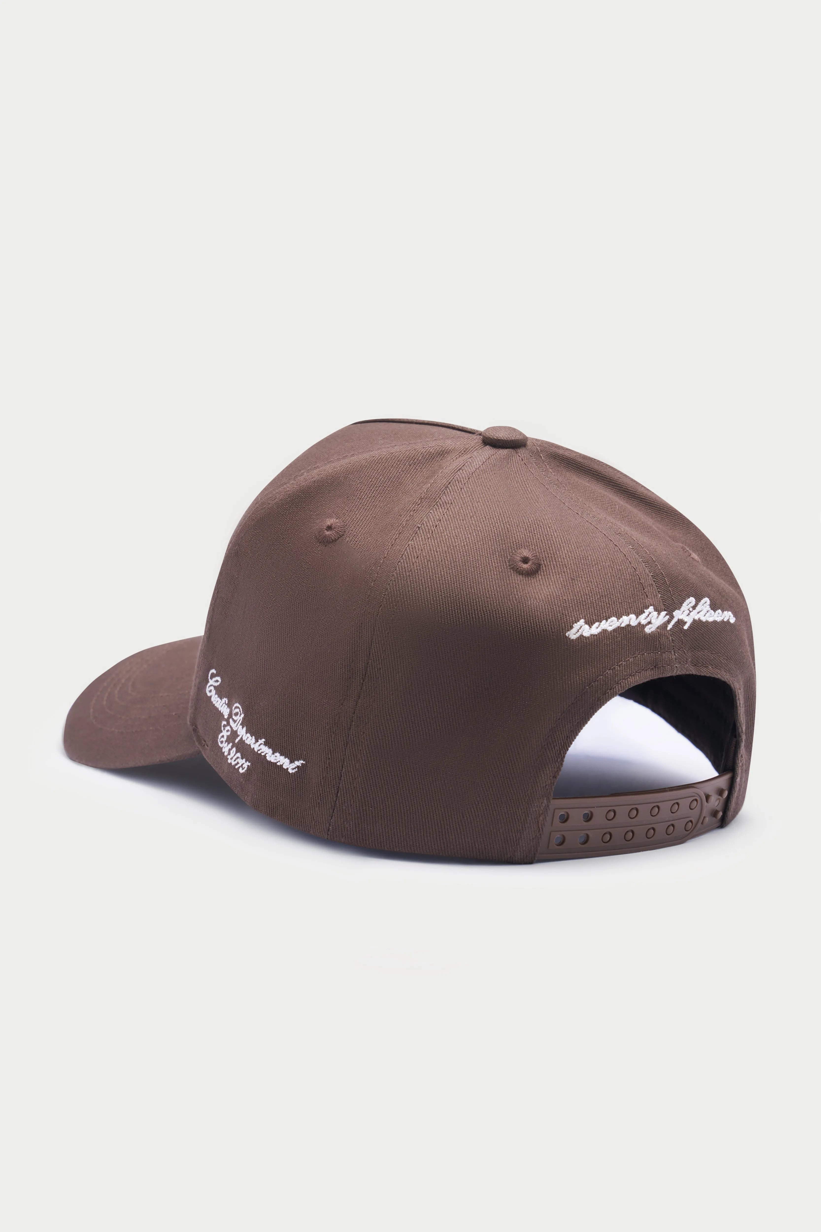 EMBLEM CAP - BROWN