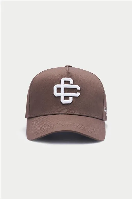 EMBLEM CAP - BROWN