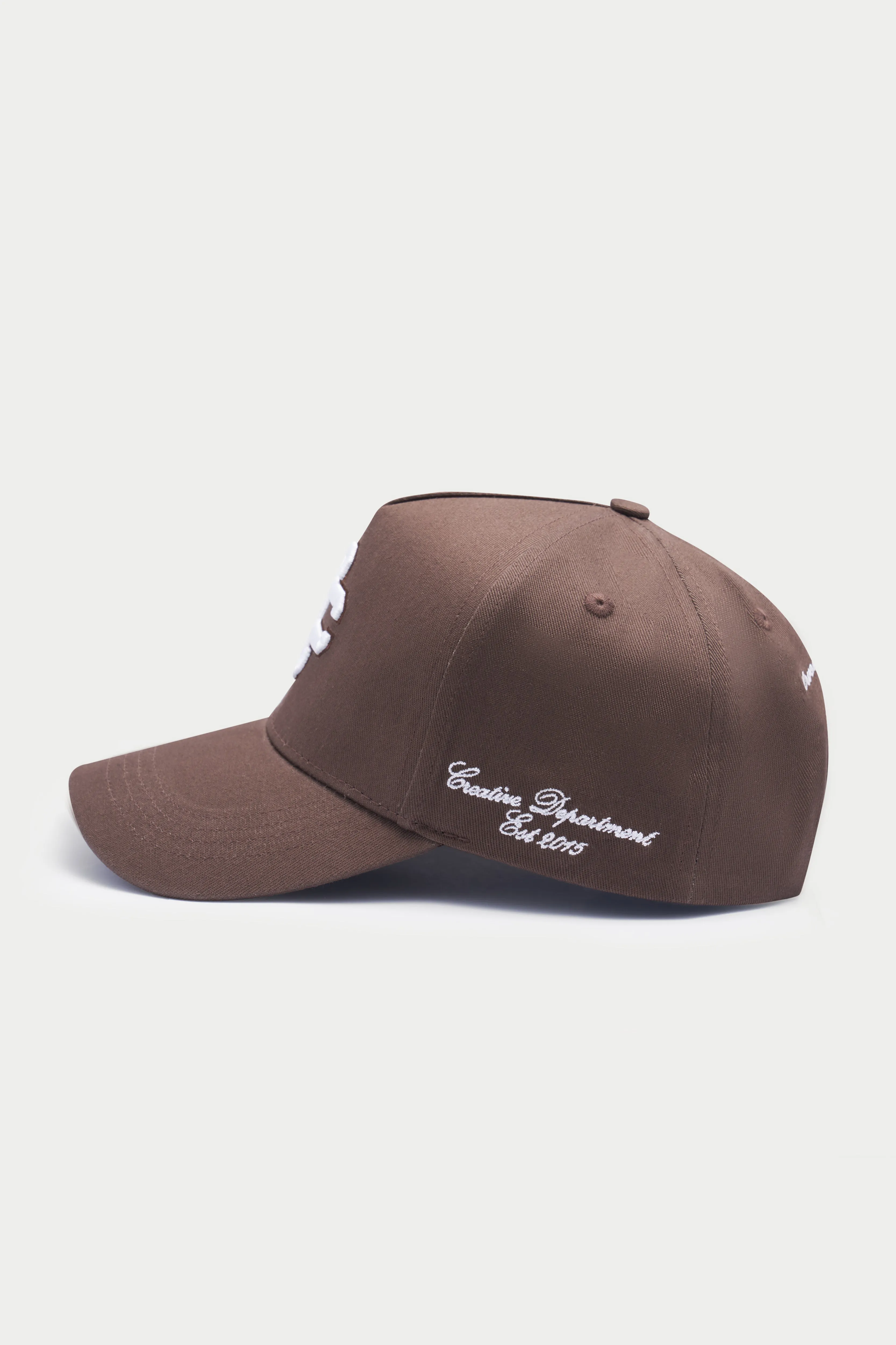 EMBLEM CAP - BROWN