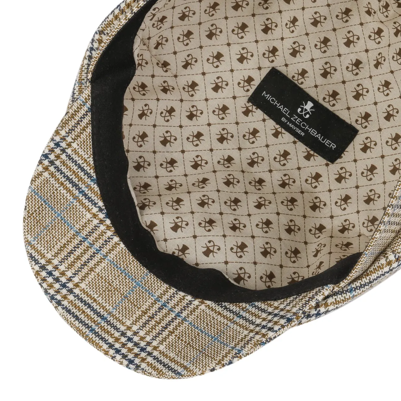 Emil Summer Check Flat Cap Zechbauer by Mayser