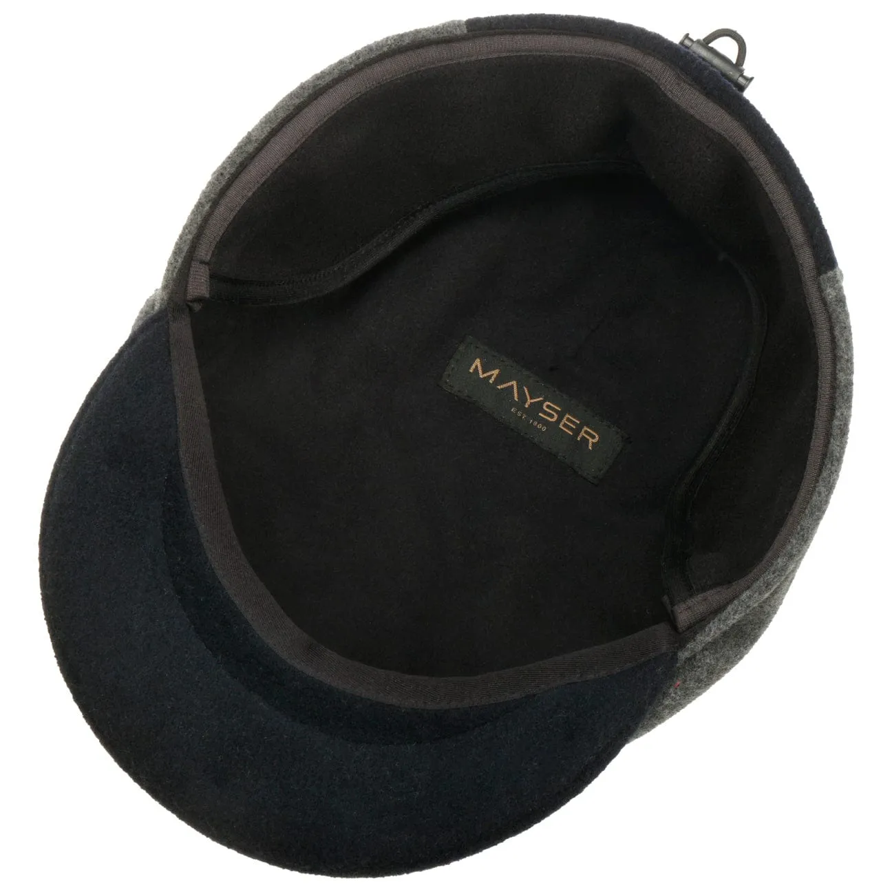 Felix Earflaps Flat Cap by Mayser