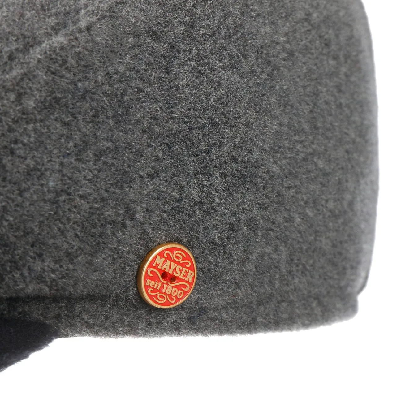 Felix Earflaps Flat Cap by Mayser
