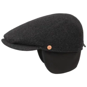 Felix Earflaps Flat Cap by Mayser