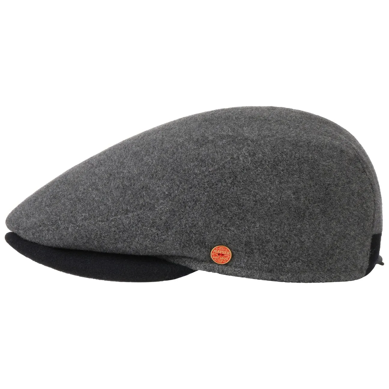Felix Earflaps Flat Cap by Mayser