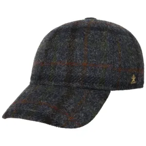 Harris Tweed Check Cap by Lierys Gold