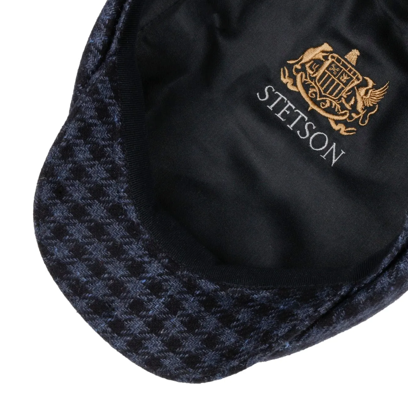 Hatteras Arminto Vichy Newsboy Cap by Stetson
