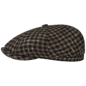 Hatteras Arminto Vichy Newsboy Cap by Stetson