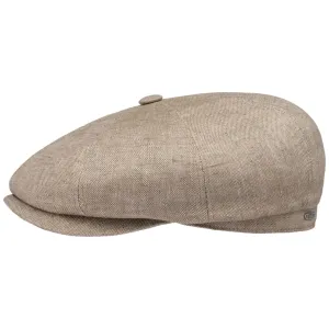 Hatteras Classic Linen Flat Cap by Stetson