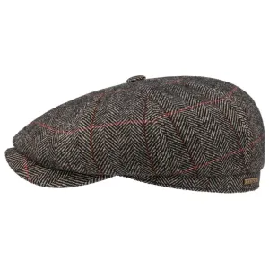 Hatteras Gallanger Wool Flat Cap by Stetson