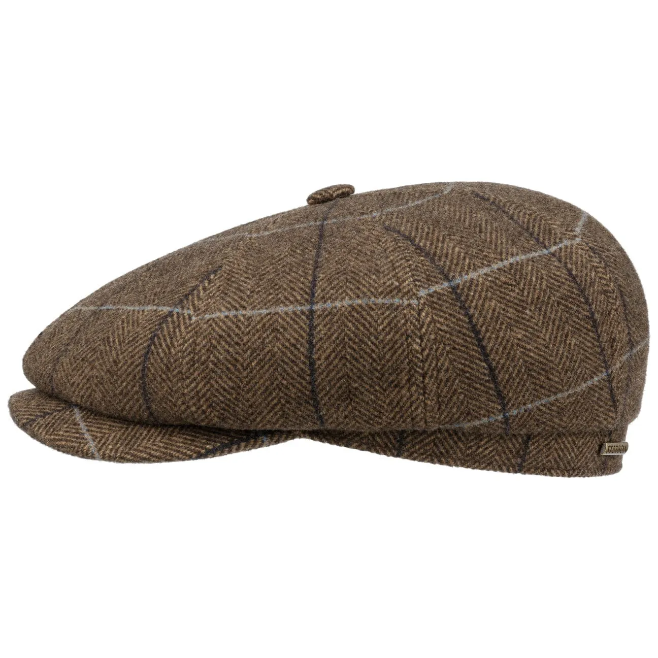 Hatteras Gallanger Wool Flat Cap by Stetson