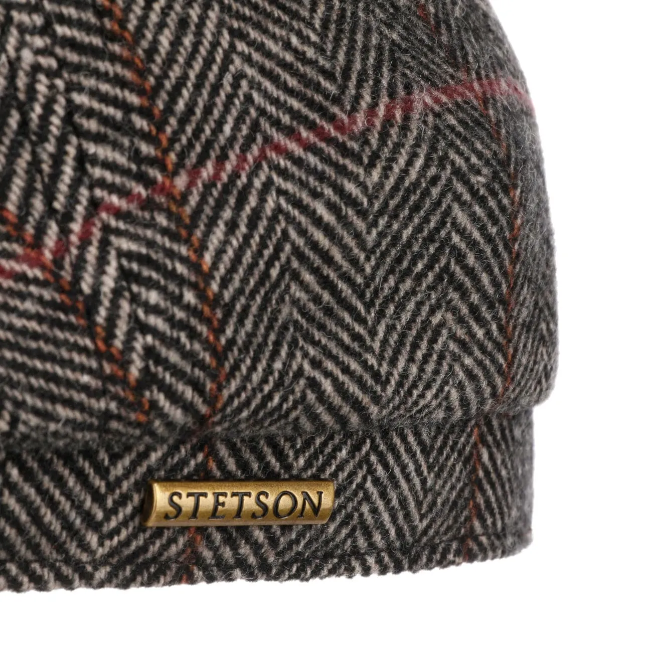 Hatteras Gallanger Wool Flat Cap by Stetson