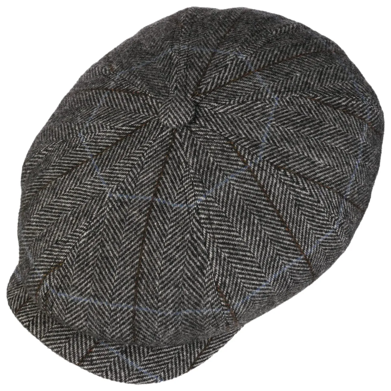 Hatteras Gallanger Wool Flat Cap by Stetson
