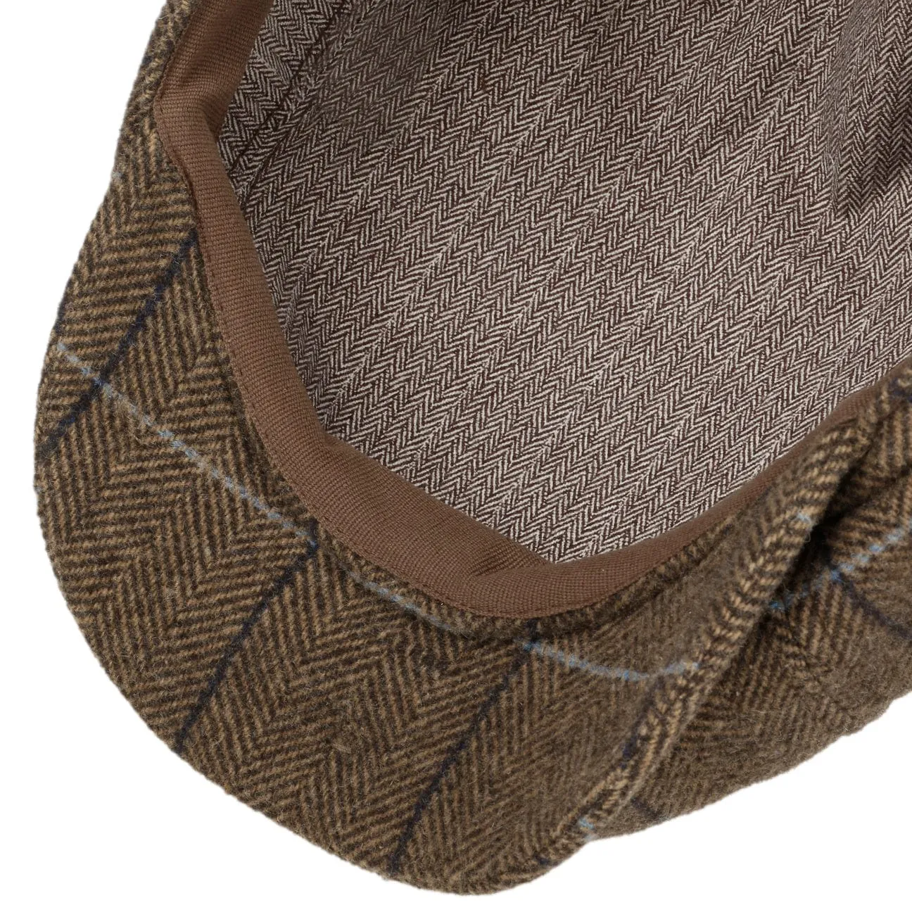 Hatteras Gallanger Wool Flat Cap by Stetson