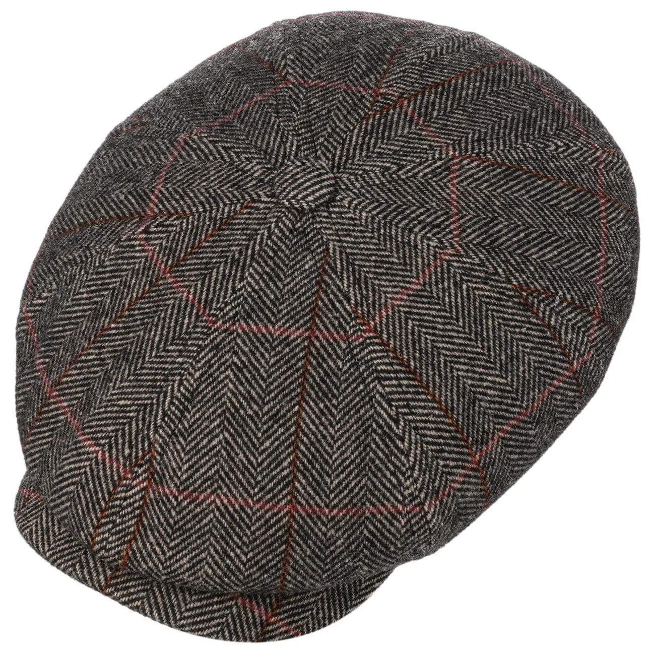 Hatteras Gallanger Wool Flat Cap by Stetson