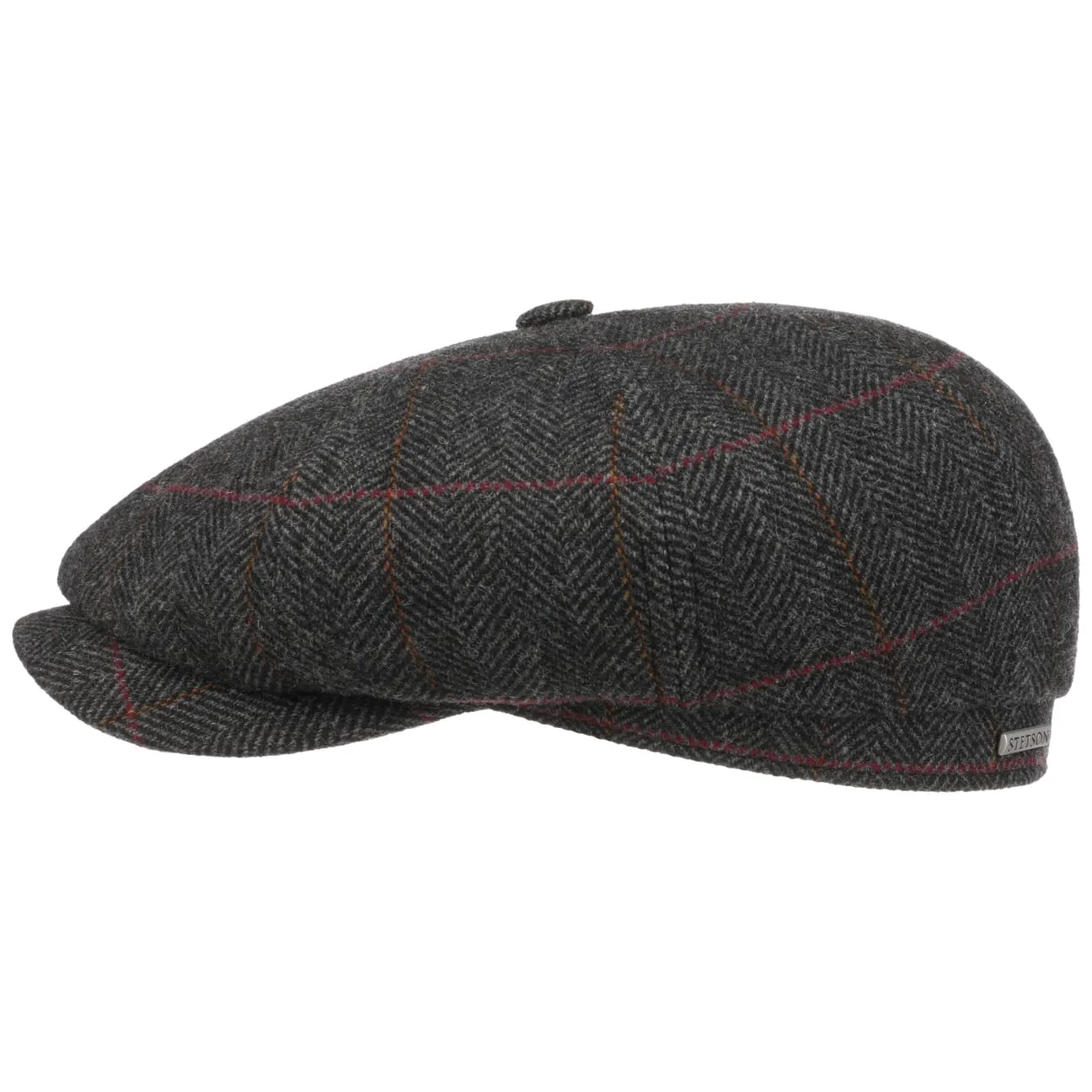 Hatteras Gallanger Wool Flat Cap by Stetson