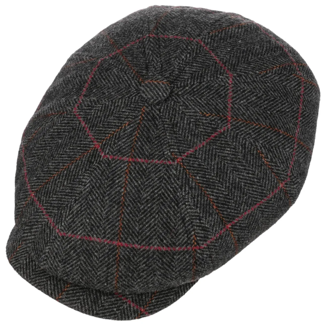Hatteras Gallanger Wool Flat Cap by Stetson