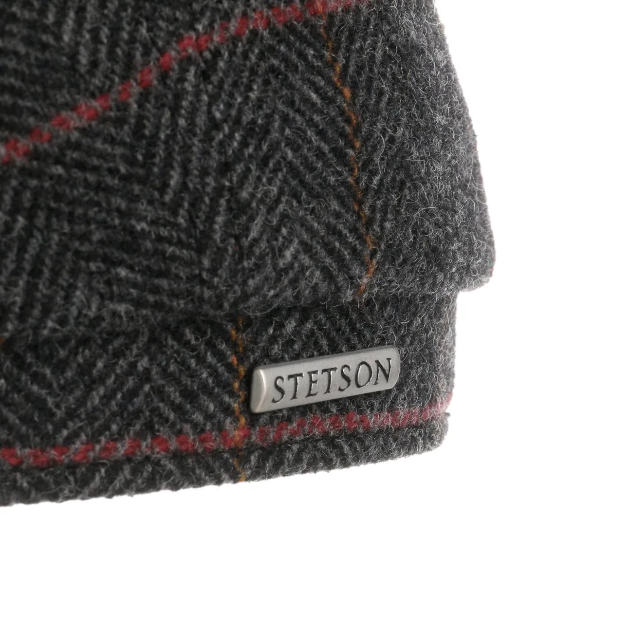 Hatteras Gallanger Wool Flat Cap by Stetson