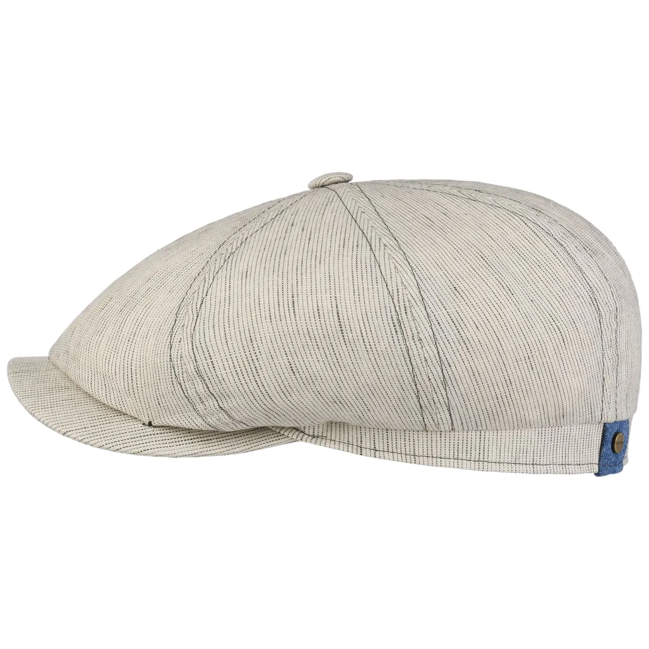 Hatteras Pandico Linen News Boy Cap by Stetson