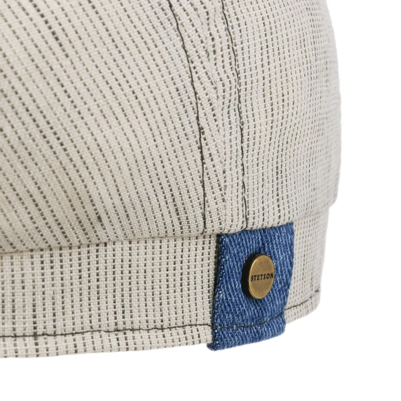 Hatteras Pandico Linen News Boy Cap by Stetson