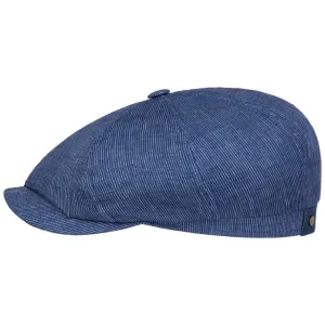Hatteras Pandico Linen News Boy Cap by Stetson