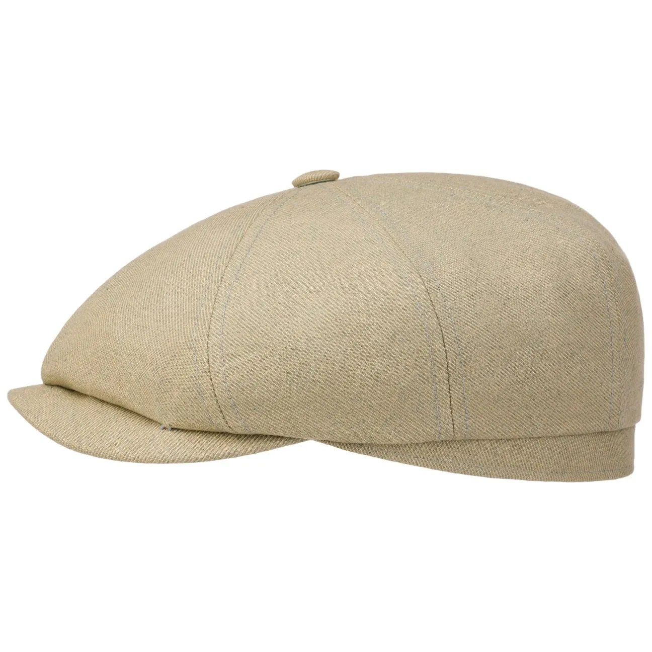 Hatteras Sustainable Twill Flat Cap by Stetson