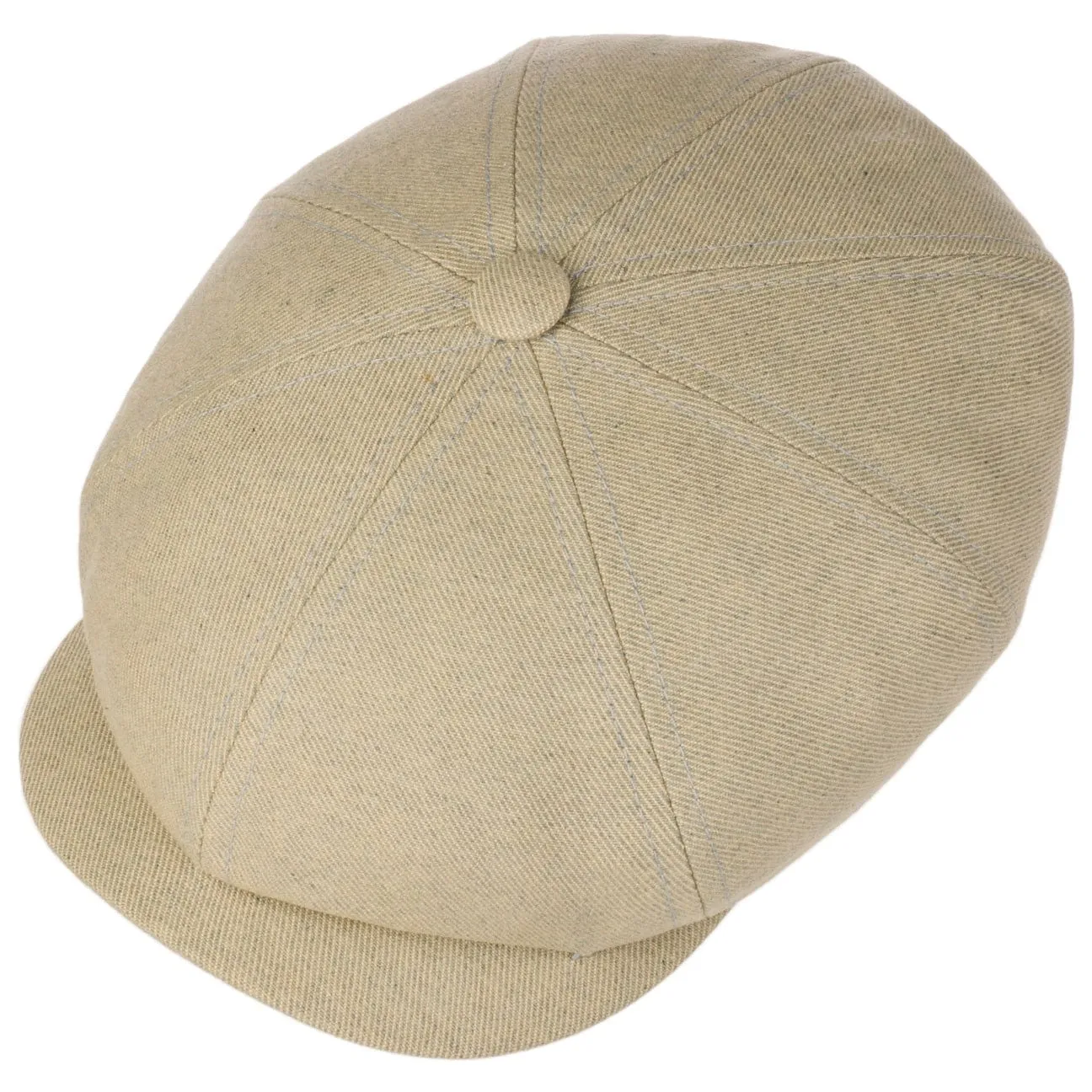 Hatteras Sustainable Twill Flat Cap by Stetson
