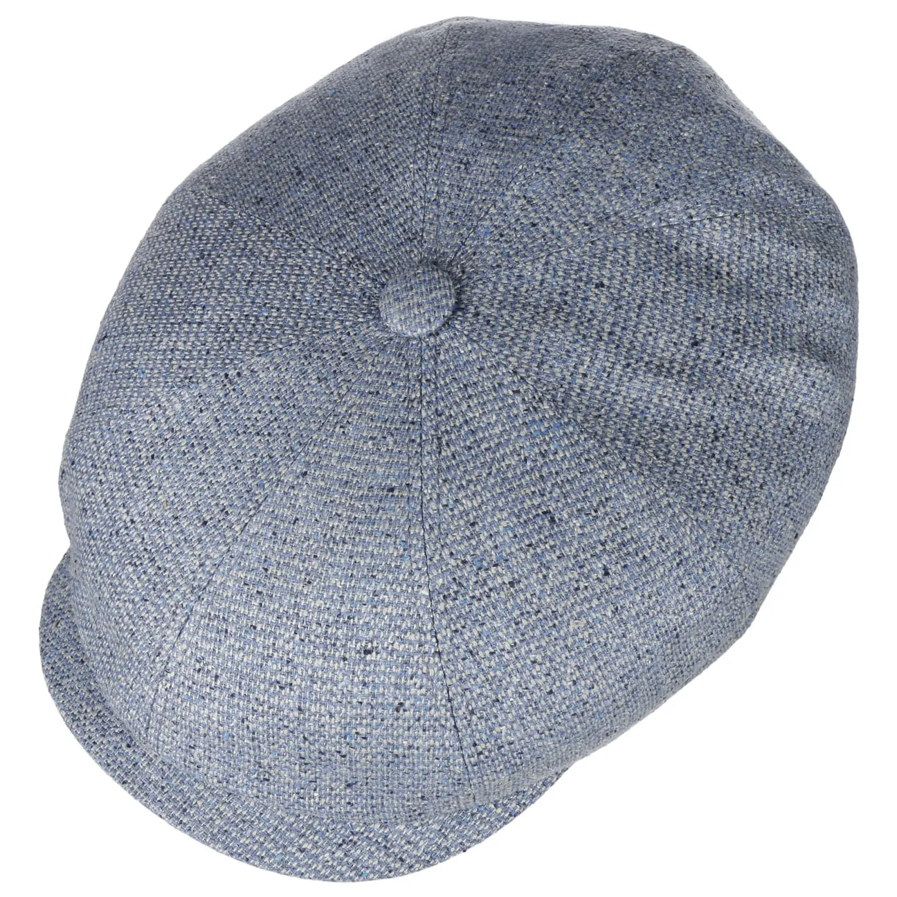 Hatteras Winhall Silk Flat Cap by Stetson