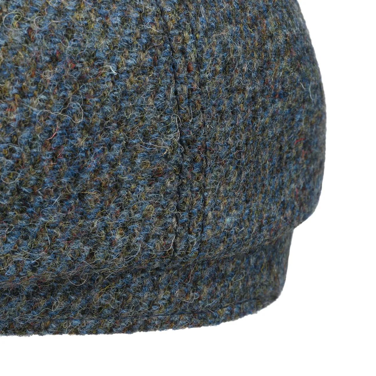Hatteras Wool Harris Tweed Flat Cap by Stetson