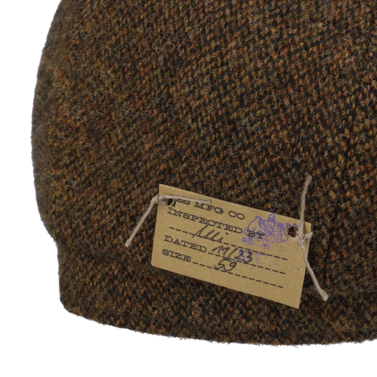 Hatteras Wool Melange Flat Cap by Stetson
