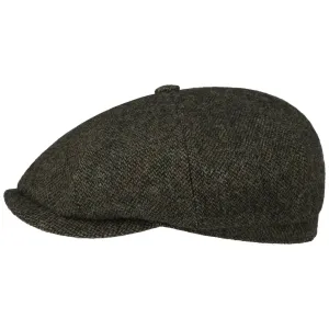 Hatteras Wool Melange Flat Cap by Stetson