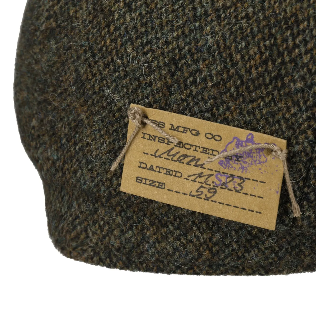 Hatteras Wool Melange Flat Cap by Stetson