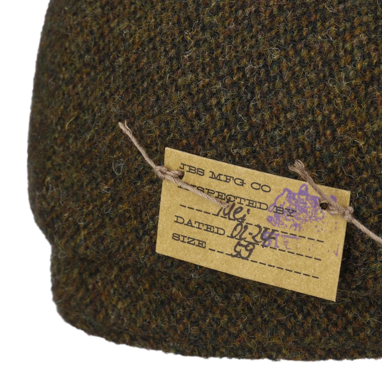 Hatteras Wool Melange Flat Cap by Stetson
