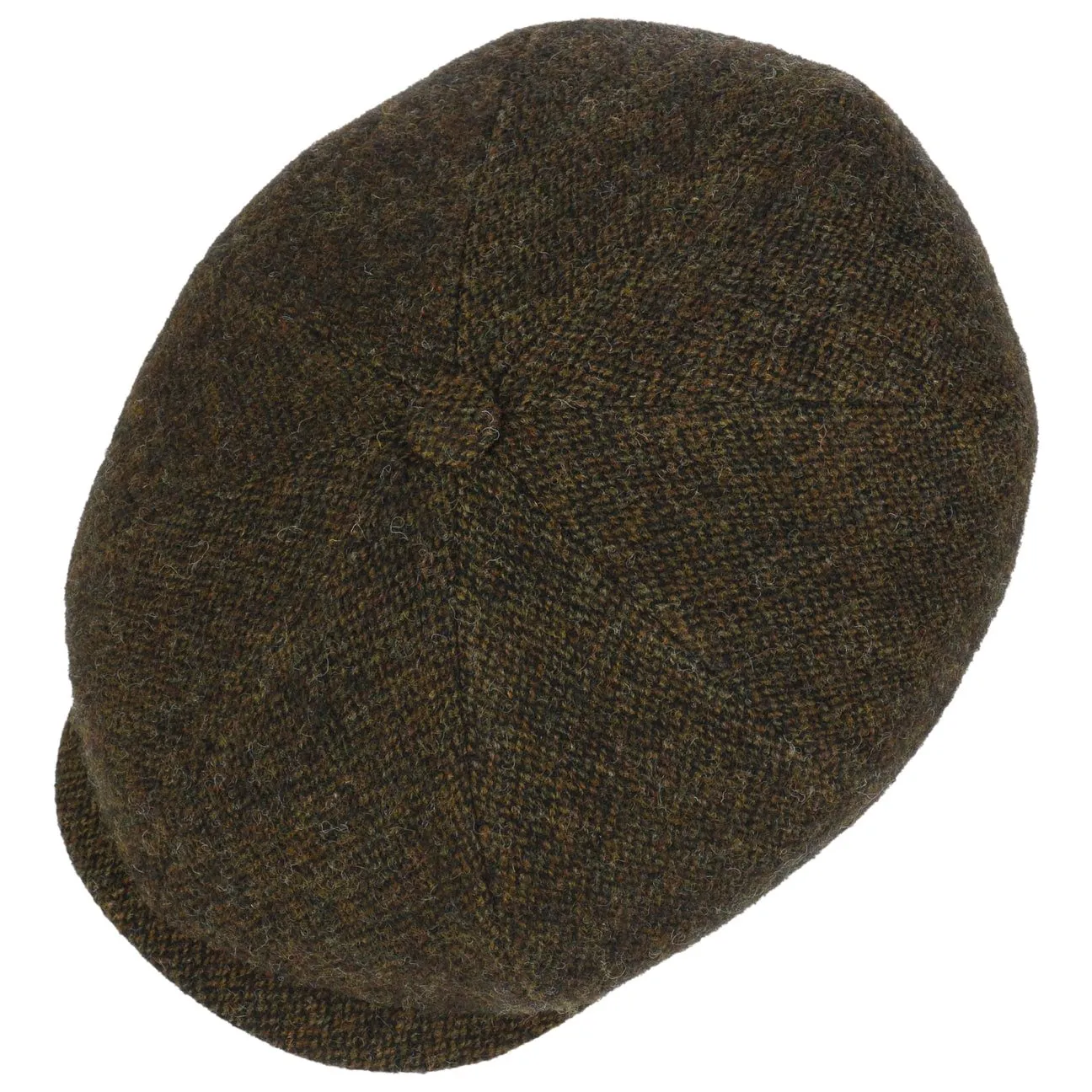 Hatteras Wool Melange Flat Cap by Stetson