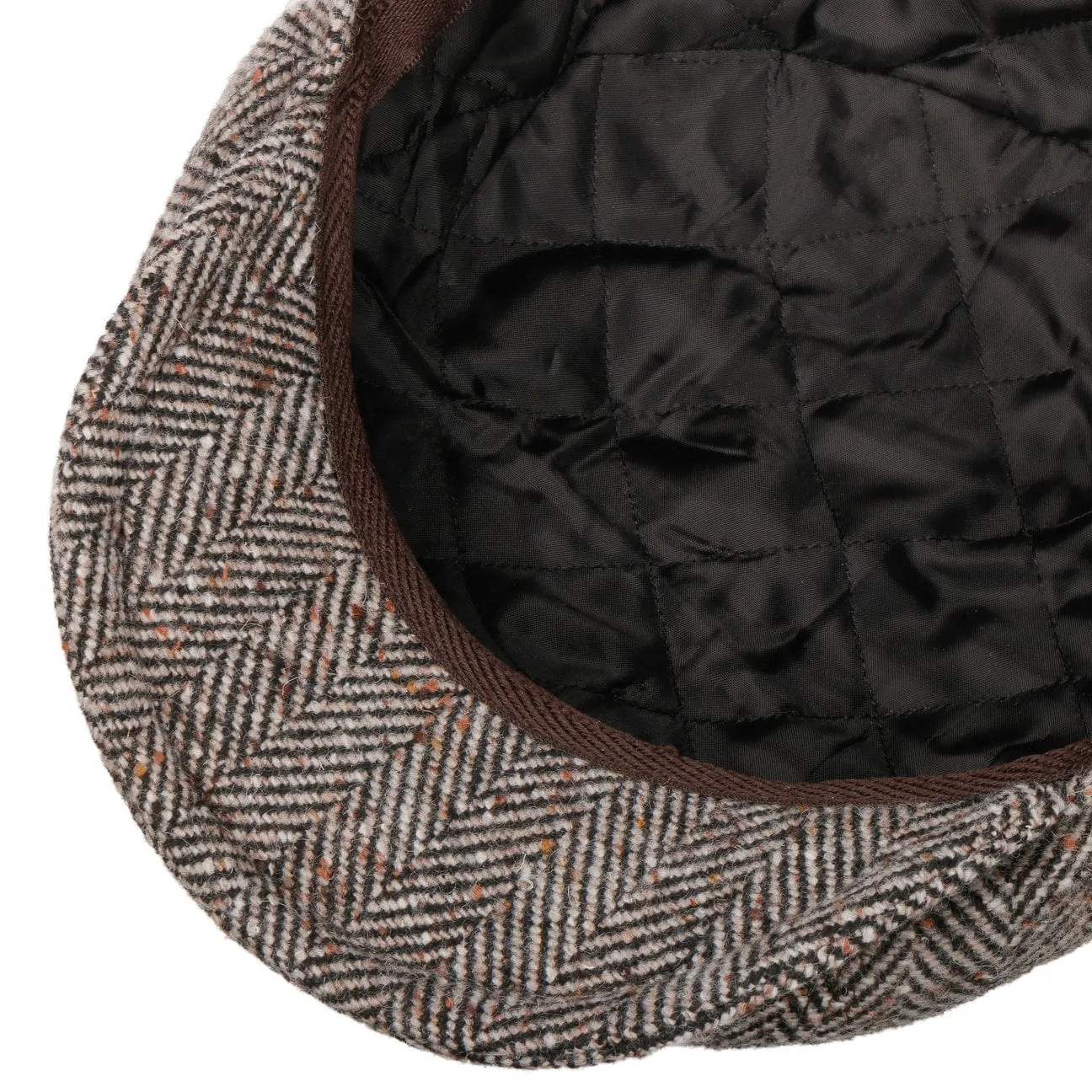 Herringbone Flat Cap by Lierys