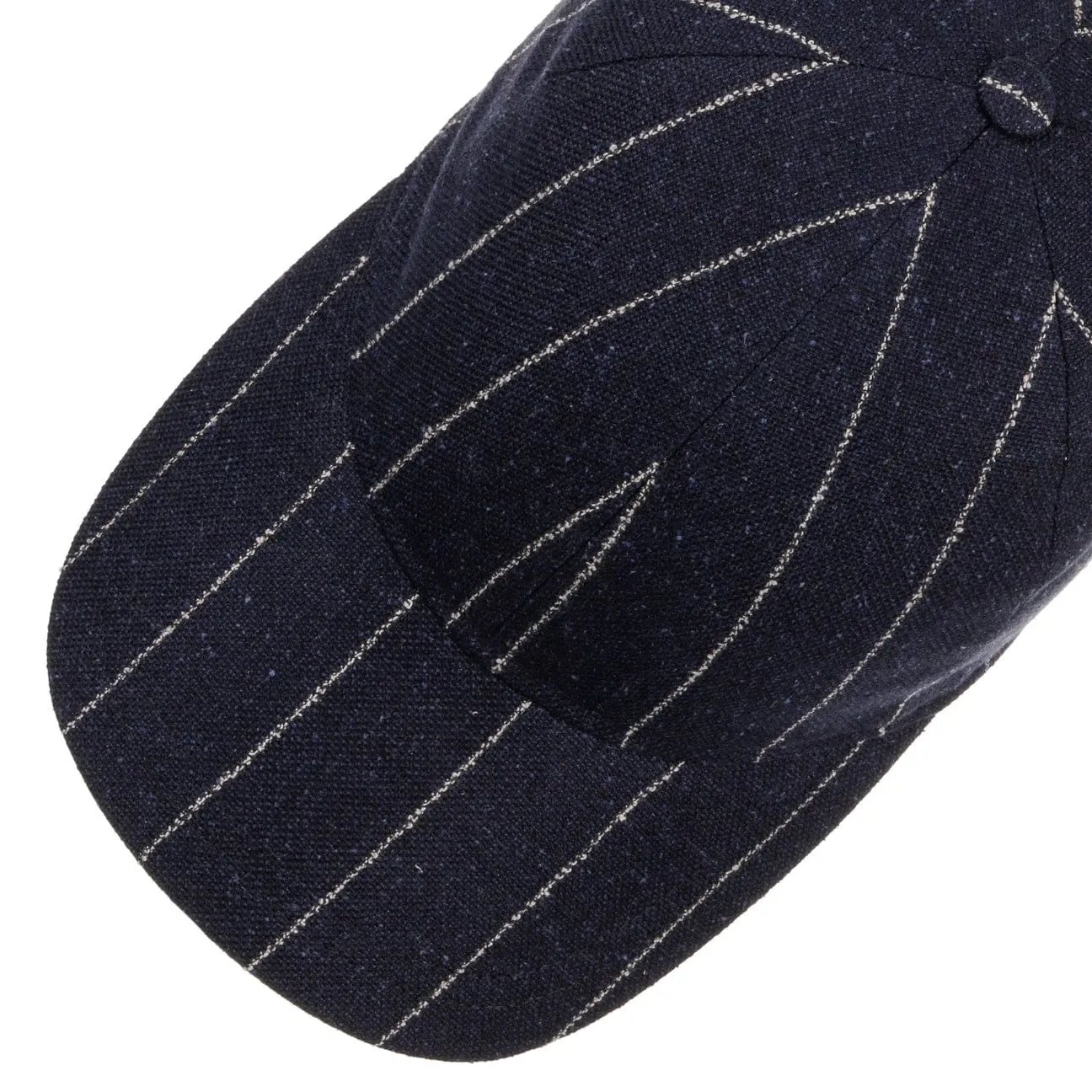 Hiker Twotone Stripe Cap by Borsalino