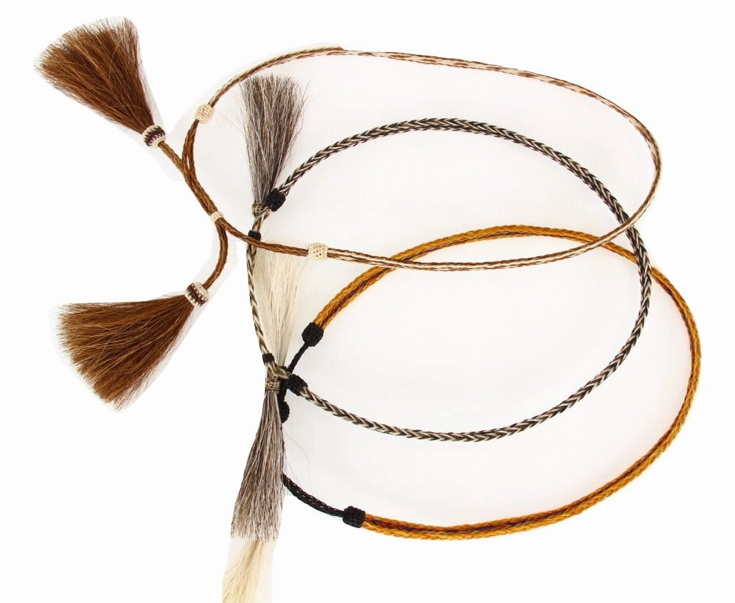 Horse Hair Hat Band 3/8" - Assorted Colours
