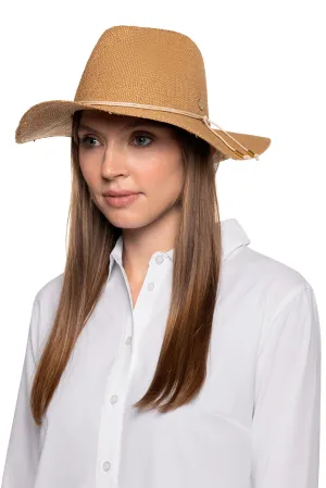 Isla -  Hand Woven Fedora Toyo Straw | Toast