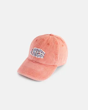 J.PRESS NEEDLEPOINT HAT - NANTUCKET RED/WHITE