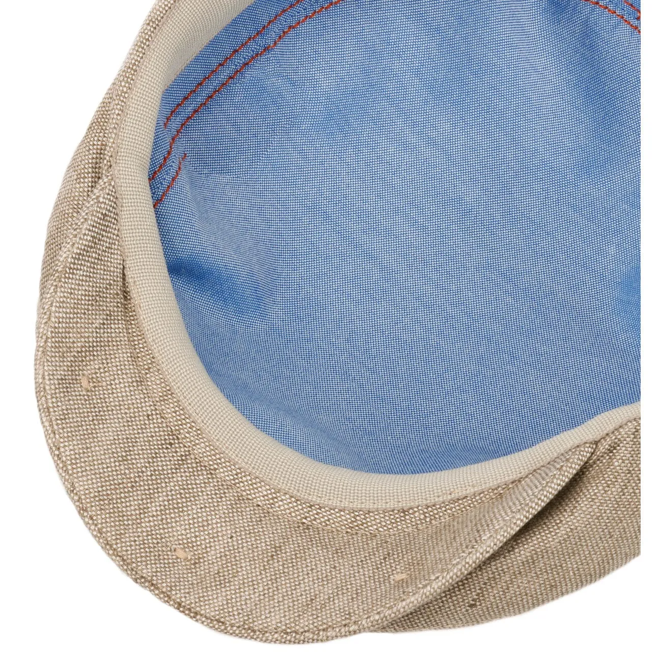 Just Linen Flat Cap by Stetson