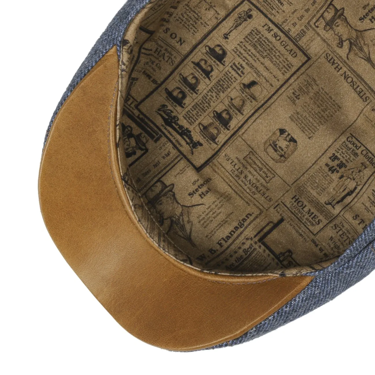 Kelvey Flat Cap by Stetson