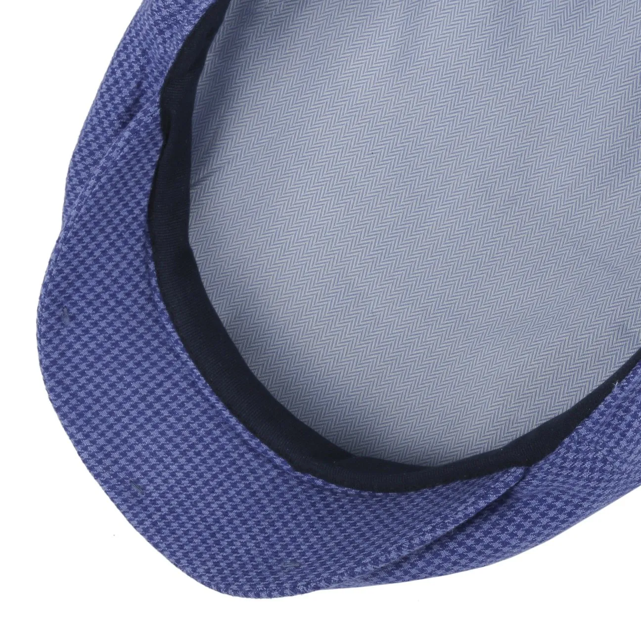 Kent Houndstooth Golf Flat Cap by Stetson