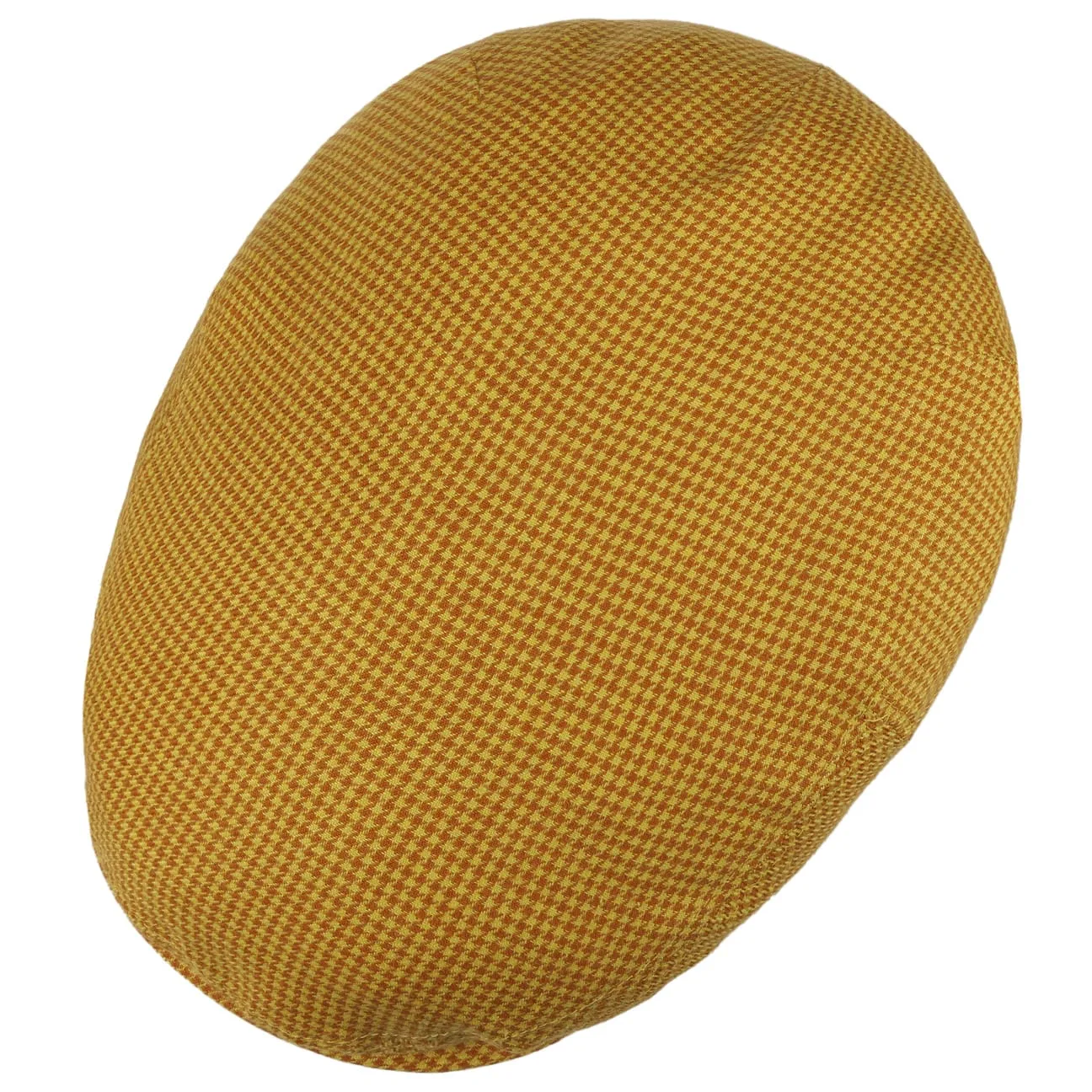 Kent Houndstooth Golf Flat Cap by Stetson