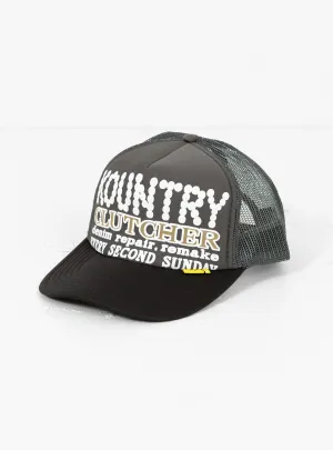 KOUNTRY Pearl Clutcher Truck Cap Grey & Black