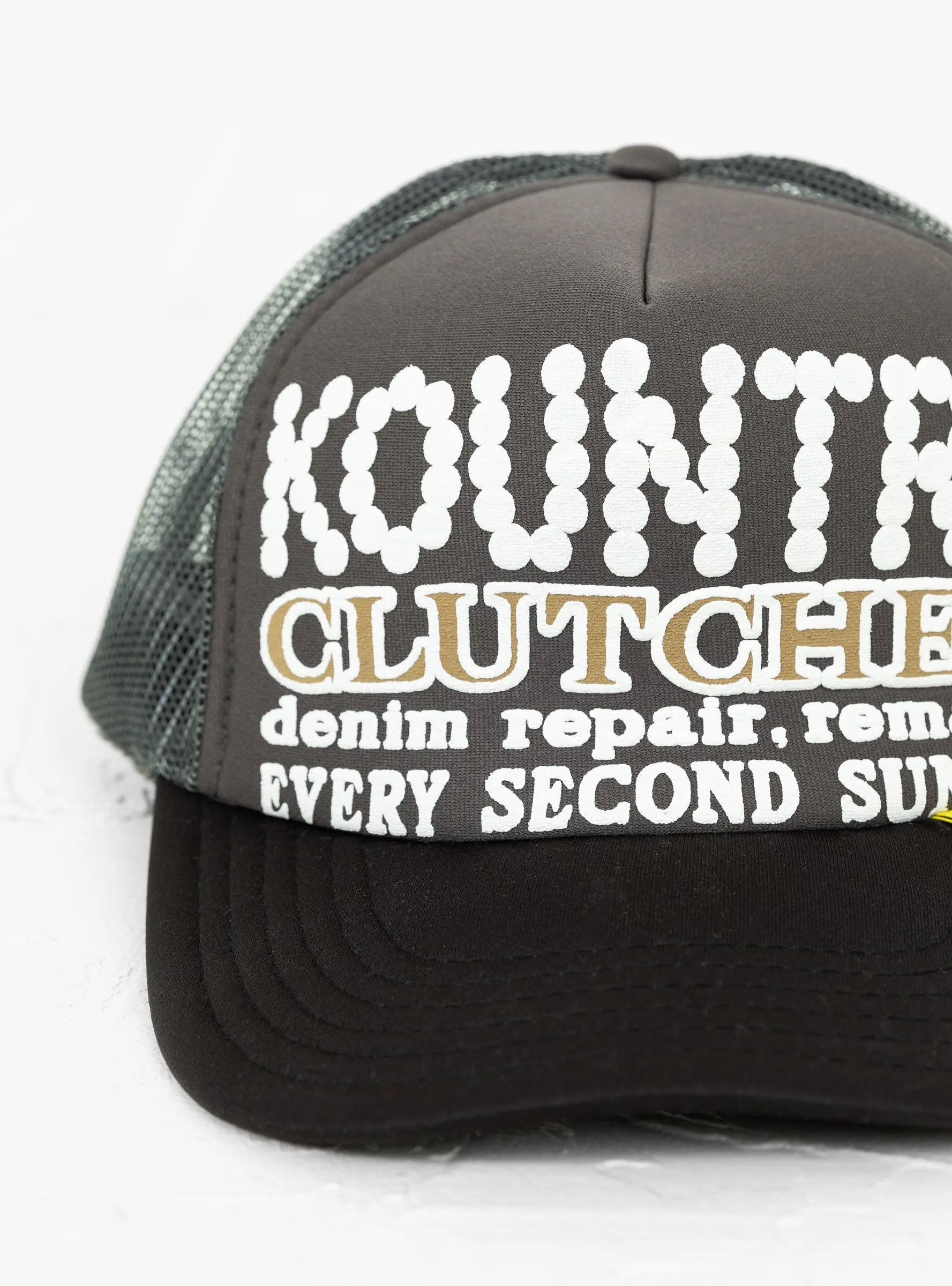 KOUNTRY Pearl Clutcher Truck Cap Grey & Black