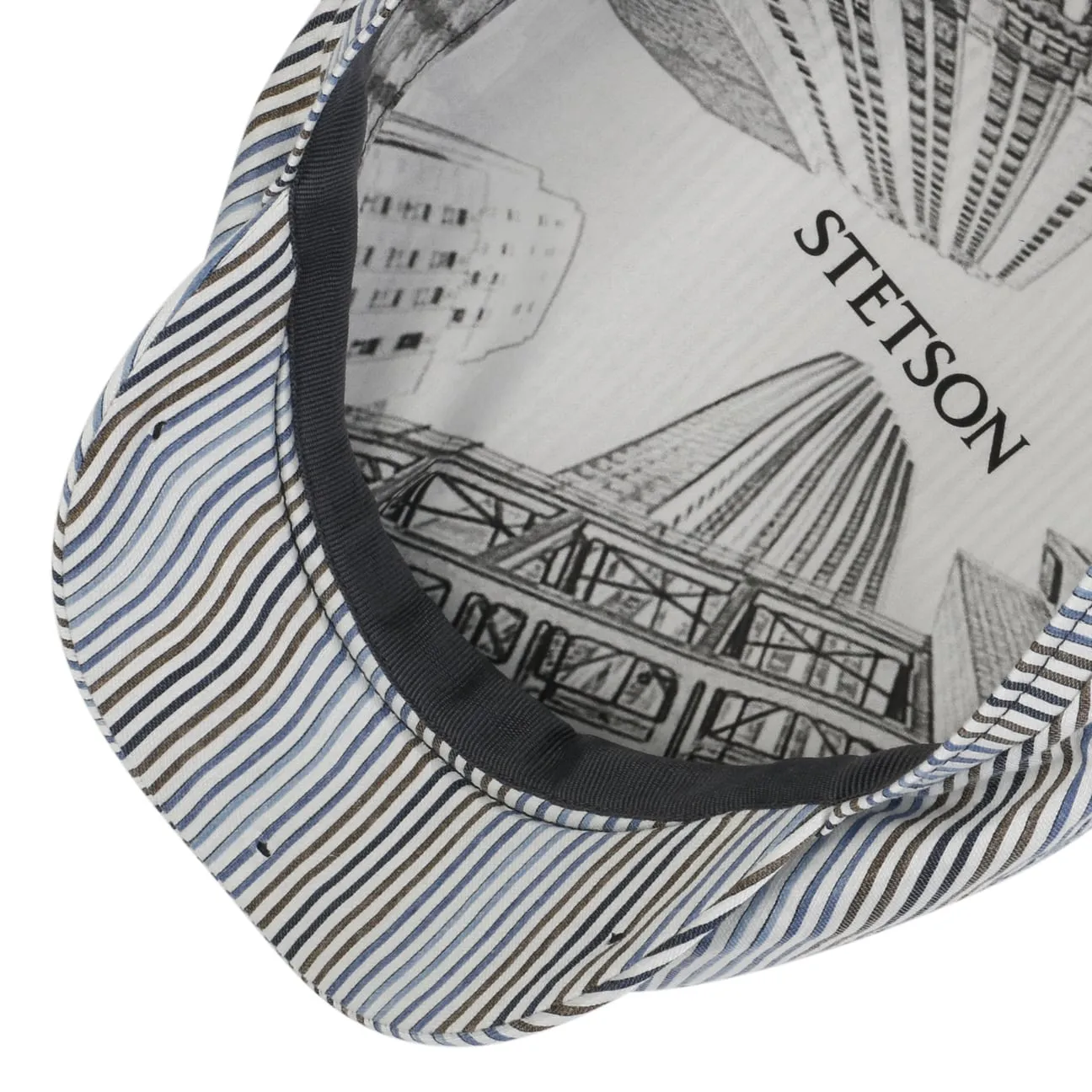 Lindaco Driver Flat Cap by Stetson