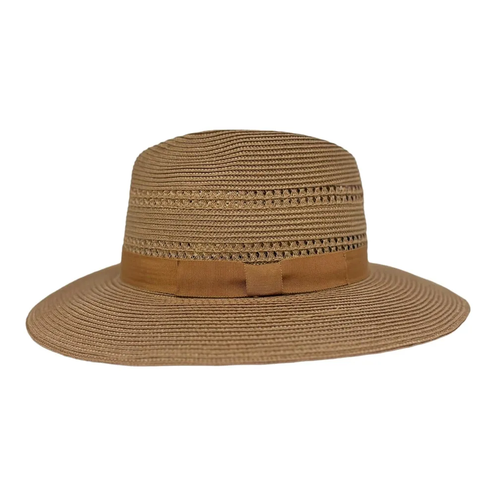 Lisbon | Womens Polybraid Straw Sun Hat